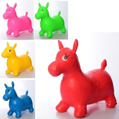 Стрибок для дітей від 1 року - конячка5 кольорів, на вибір MS 0737-2