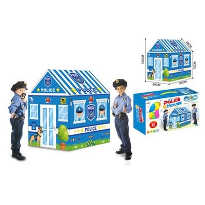 Намет — будиночок дитячий ігровий Поліцейський участок, розмір 93-69-103 см 995-5010A, 5689