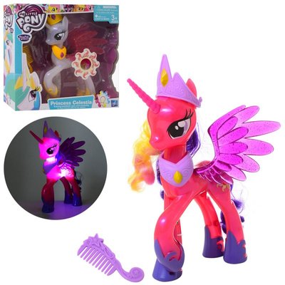Ігровий набір фігурка Літл Поні єдиноріг (my Little Pony) принцеса з крилами 22 см, музика, світло, 2 різновиду, 10 1093