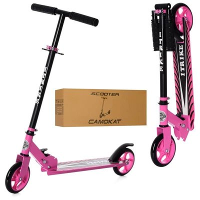 Двоколісний самокат для дівчаток з колесами 12 дюймів (рожевий) SR 2-005-P