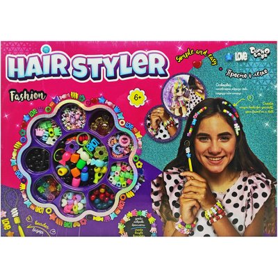 Danko Toys HS-01-04 - Набір для творчості - прикраси для волосся і браслети "Hair Styler Fashion"