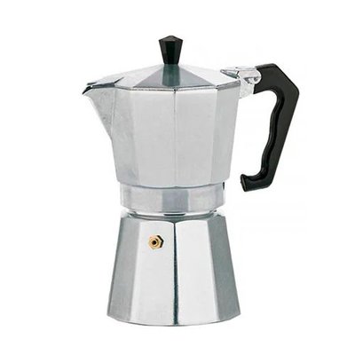 Гейзерна Кавоварка середня на 300 мл - 6 порцій кави, для меленої кави TD00436