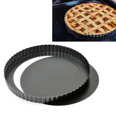 Форма для випічки кругла Шарлотка зі знімним дном, для пирогів, десертів, знімається дно MH-4446-23