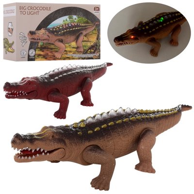 Іграшка Крокодил — ходить, звукові та світлові ефекти, Тварини крокодила 9789-44