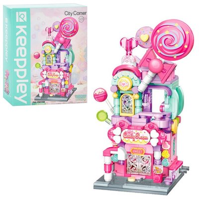 28012 - Конструктор для дівчинки - магазин цукерок, карамелів та солодощів