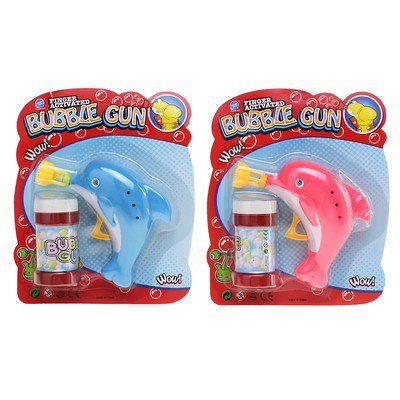 Дитячі мильні бульбашки. Пістолет з мильними бульбашками "Морські жителі" - дельфін, 9907 9907