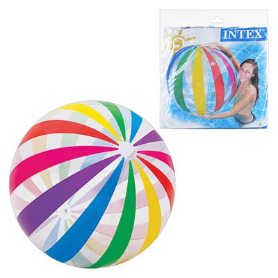 Надувний м'яч для води великий від Інтекс Intex діаметром 107 см, 59065 59065